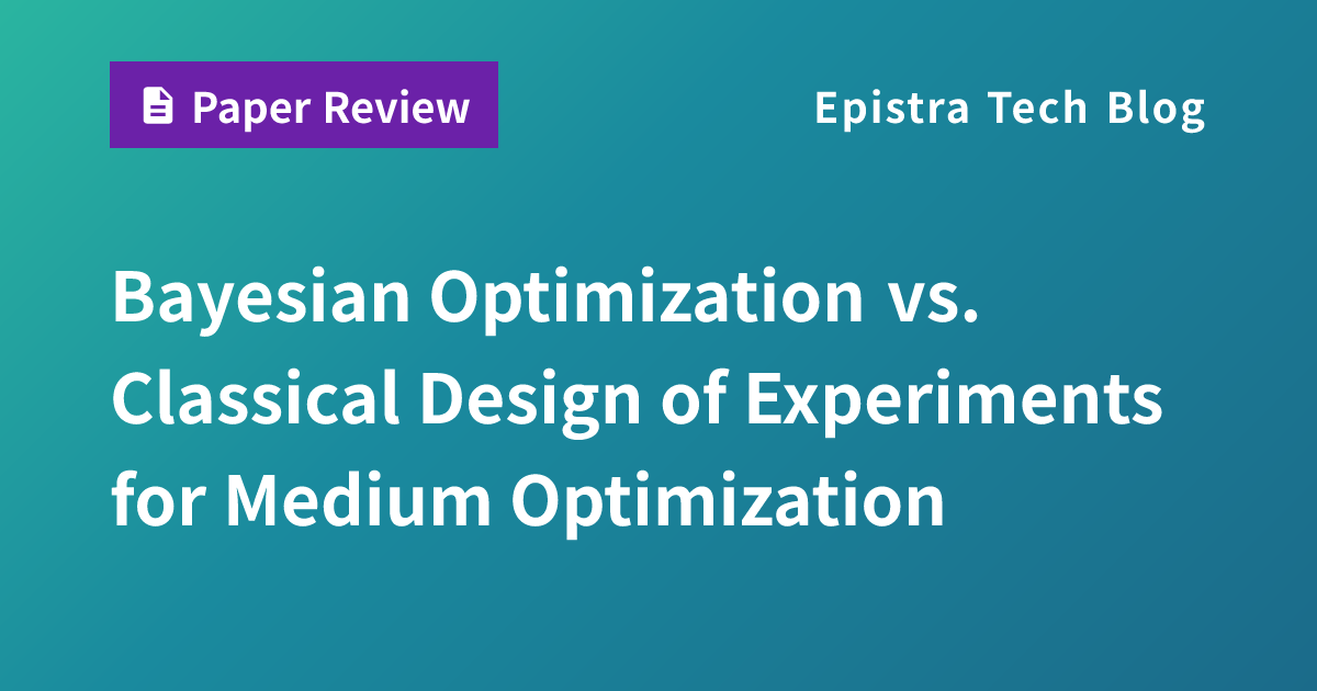 Bayesian Optimization vs. Classical Design of Experiments for Medium Optimization
