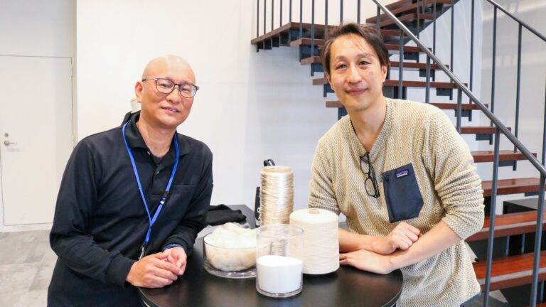 インタビュー風景