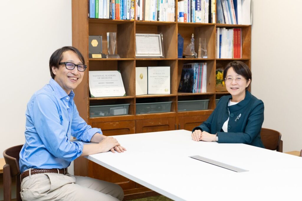 インタビュー風景